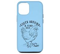Carcasa para iPhone 12/12 Pro Funny Hen Cluck Around Buff Orpington Chicken Lover