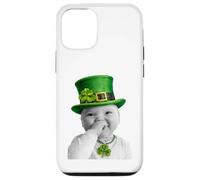 Carcasa para iPhone 12/12 Pro Funny Niche Baby Gen z Meme Giggling AI Laughing St. Patrick