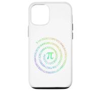 Carcasa para iPhone 12/12 Pro Funny Pi Day Spiral Pi Day Math Lover Spiral Matemáticas Profesor