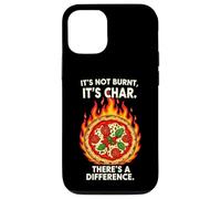 Carcasa para iPhone 12/12 Pro Funny Pizza Maker Not Burnt It's Char Oven Chef