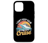Carcasa para iPhone 12/12 Pro Funny Sailing I Can't Keep Calm Es mi Primer Crucero