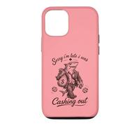 Carcasa para iPhone 12/12 Pro Funny Shark Sorry Was Cashing out Casino Ganador Humor