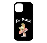 Carcasa para iPhone 12/12 Pro Funny Womens Cottagecore Art EW People Antisocial Frog Lover
