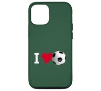Carcasa para iPhone 12/12 Pro fútbol yo Juego Amor Deportes Pelota césped Puerta Copa Mundial