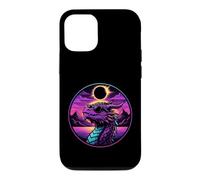 Carcasa para iPhone 12/12 Pro Gafas de Sol Vaporwave Dragon Eclipse Solar