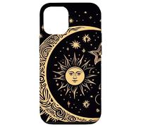 Carcasa para iPhone 12/12 Pro Galaxy Night Sky Moon Lunar Stars Sun Love