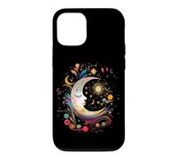 Carcasa para iPhone 12/12 Pro Galaxy Night Sky Moon Lunar Stars Sun Love