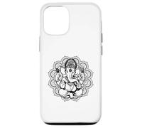 Carcasa para iPhone 12/12 Pro Ganesha Mandala Hindú Dios Hinduismo Yoga Regalo