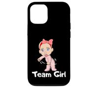 Carcasa para iPhone 12/12 Pro Gender Reveal Party Team Girl Cute Flossing Baby Floss Gift
