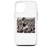 Carcasa para iPhone 12/12 Pro George Best On The Ball Man Utd Copa Mundial de Fútbol 1971