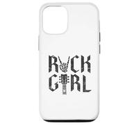 Carcasa para iPhone 12/12 Pro Girls Rock, Rock'n Roll Girl, Rock On Grunge Guitarra Band