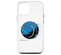 Carcasa para iPhone 12/12 Pro Glitch Art Art Balón de Waterpolo