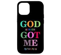 Carcasa para iPhone 12/12 Pro God Always Got Me, My Peace My Joy Cool Quotes Graphic