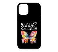 Carcasa para iPhone 12/12 Pro God Is Good All The Time Verso Bíblico Cristiano Maripos