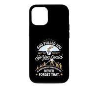 Carcasa para iPhone 12/12 Pro God Pull You out of The Pit Recovery Faith Design