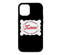 Carcasa para iPhone 12/12 Pro Goes Around Karma Viene Alrededor Retro Estética