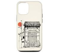 Carcasa para iPhone 12/12 Pro Goju Ryu Karate Dojo Okinawa Japón Ilustración