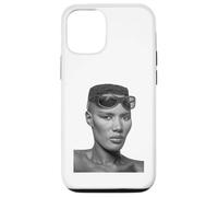 Carcasa para iPhone 12/12 Pro Grace Jones Singer Warm Leatherette Era 1980 Allan Ballard