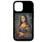 Carcasa para iPhone 12/12 Pro Graffiti Mona Lisa Pop Art - Colorful Street Art Masterpiece