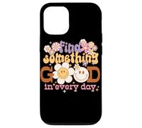 Carcasa para iPhone 12/12 Pro Gráfico Retro Find Something Good Every Day