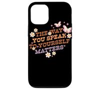 Carcasa para iPhone 12/12 Pro Gráfico Retro La Forma en Que hablas tú Mismo Importa