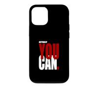 Carcasa para iPhone 12/12 Pro Granate Rojo Borgoña Color Actually You Can Burdeos Gráfico