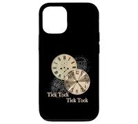 Carcasa para iPhone 12/12 Pro Grandfather Alarm Clock Time Tick Tock Clock T-Shirt