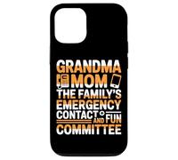 Carcasa para iPhone 12/12 Pro Grandma MOM The FAMILYS Emergency Contact