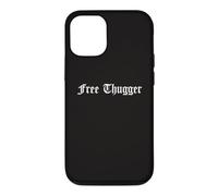 Carcasa para iPhone 12/12 Pro Gratis Thugger Viral Meme Hip Hop Música Divertido Broma Urbano