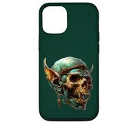 Carcasa para iPhone 12/12 Pro Green Goblin Core Skeleton Face Men Graphic Halloween Skull
