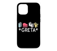 Carcasa para iPhone 12/12 Pro Greta Nombre de Perro Personalizado Greta Pet Lover