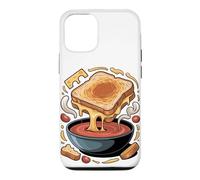 Carcasa para iPhone 12/12 Pro Grilled Cheese and Tomato Soup Comfort Food