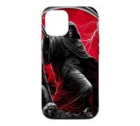 Carcasa para iPhone 12/12 Pro Guadaña de la Parca Ángeles caídos Arte de Terror gótico Oscuro