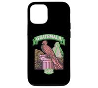 Carcasa para iPhone 12/12 Pro Guatemala Quetzal Chapin 502 Tikal Antigua Guatemalteco Rosa