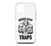 Carcasa para iPhone 12/12 Pro Gym Rat Never Skip Traps Trapecio Funny Muscle Mouse Trap