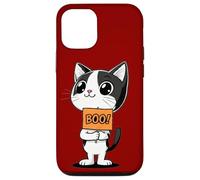 Carcasa para iPhone 12/12 Pro Halloween Spooky Holiday Cute Kitten Funny Cat Halloween