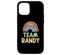 Carcasa para iPhone 12/12 Pro Happy Colorful Team Randy Rainbow Pride Green Yellow
