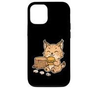 Carcasa para iPhone 12/12 Pro Happy Lynx Come Hamburguesa Picnic