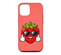 Carcasa para iPhone 12/12 Pro Happy Strawberry aplaude Summer Cool Vibes