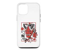 Carcasa para iPhone 12/12 Pro Harajuku Japanese Aesthetic Red Oni Demon Mask