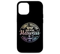 Carcasa para iPhone 12/12 Pro Hawaii Family Vacation 2026 Trip Here We Come Matching Squad