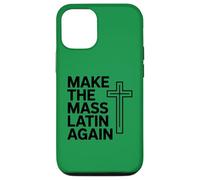Carcasa para iPhone 12/12 Pro Haz de Nuevo la Cruz católica Tradicional en latín
