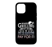 Carcasa para iPhone 12/12 Pro Haz Que la Parrilla Sea Genial de Nuevo Trump BBQ Pit Master Grill Regalo