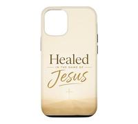 Carcasa para iPhone 12/12 Pro Healed in The Name of Jesus - Cross at Sunrise