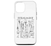 Carcasa para iPhone 12/12 Pro Herramientas de reparación de automóviles Fixologist Mechanic Vintage Patent Print