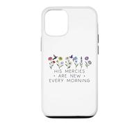 Carcasa para iPhone 12/12 Pro His Mercies Are New Every Morning Bible Verse Christian God