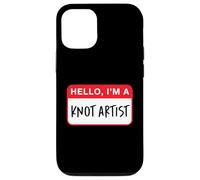 Carcasa para iPhone 12/12 Pro Hola, Soy un Artista de Nudos - Divertido