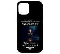 Carcasa para iPhone 12/12 Pro Holocaust Rembr Memorial Day, Yom HaShoah, Zikaron ba Lev