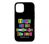 Carcasa para iPhone 12/12 Pro Hope As An Anchor Hebreos 6 19 Versículo de la Biblia