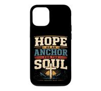 Carcasa para iPhone 12/12 Pro Hope As An Anchor Hebreos 6 19 Versículo de la Biblia